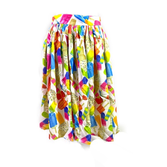 T&J Designs Dresses & Skirts - T&J Designs Ice Cream Print Midi Skirt